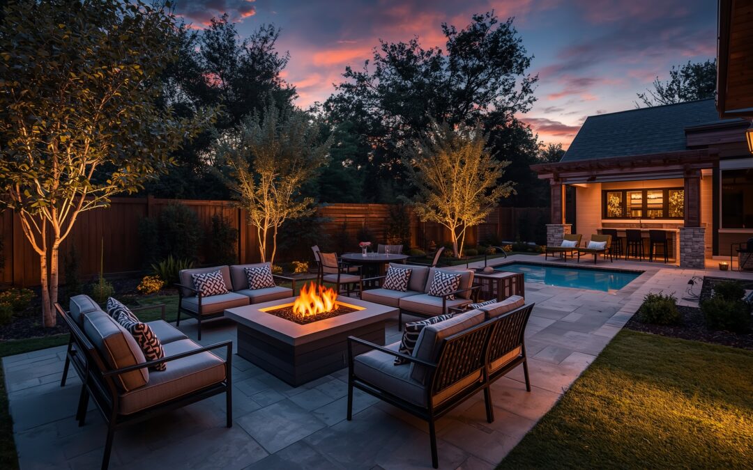 Outdoor Living Trends in Tulsa: From Fire Features to Functional Gathering Spaces